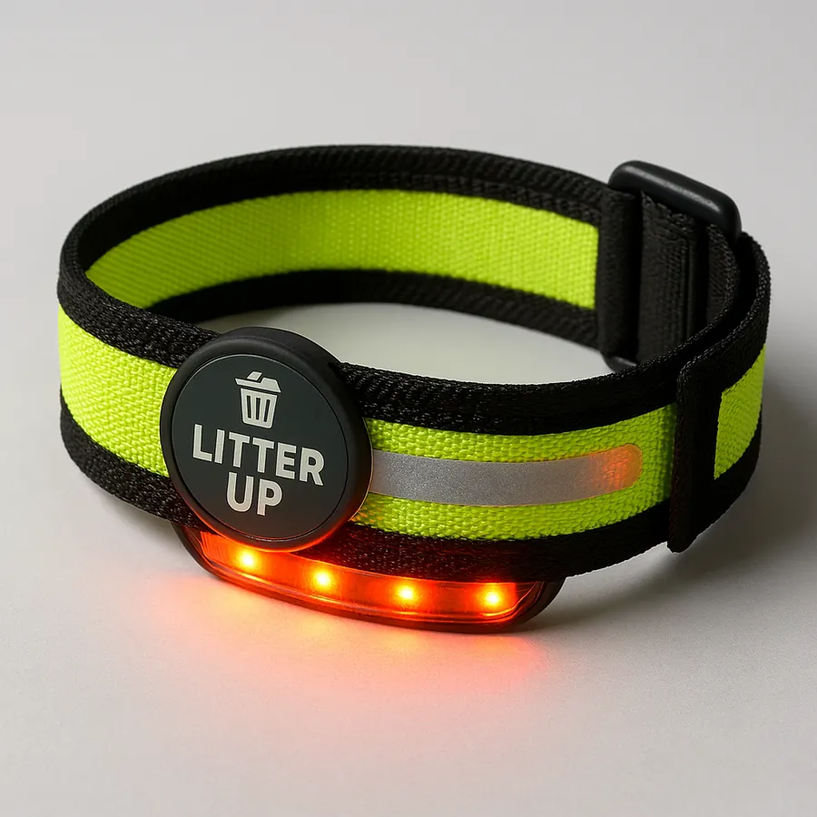 Brassard lumineux LitterUp